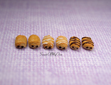 Pain Au Chocolate Stud Earrings - SweetsOfMyOwn